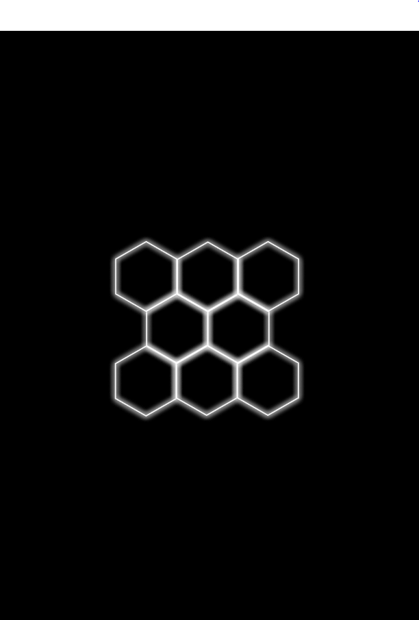 Octa-Grid LED Hexagon Kit